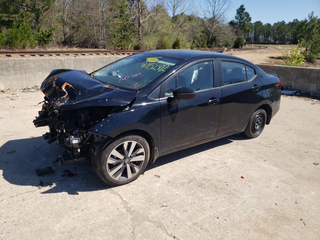 Photo 2 from auction – 2021 NISSAN VERSA SR with VIN 3N1CN8FV5ML809358