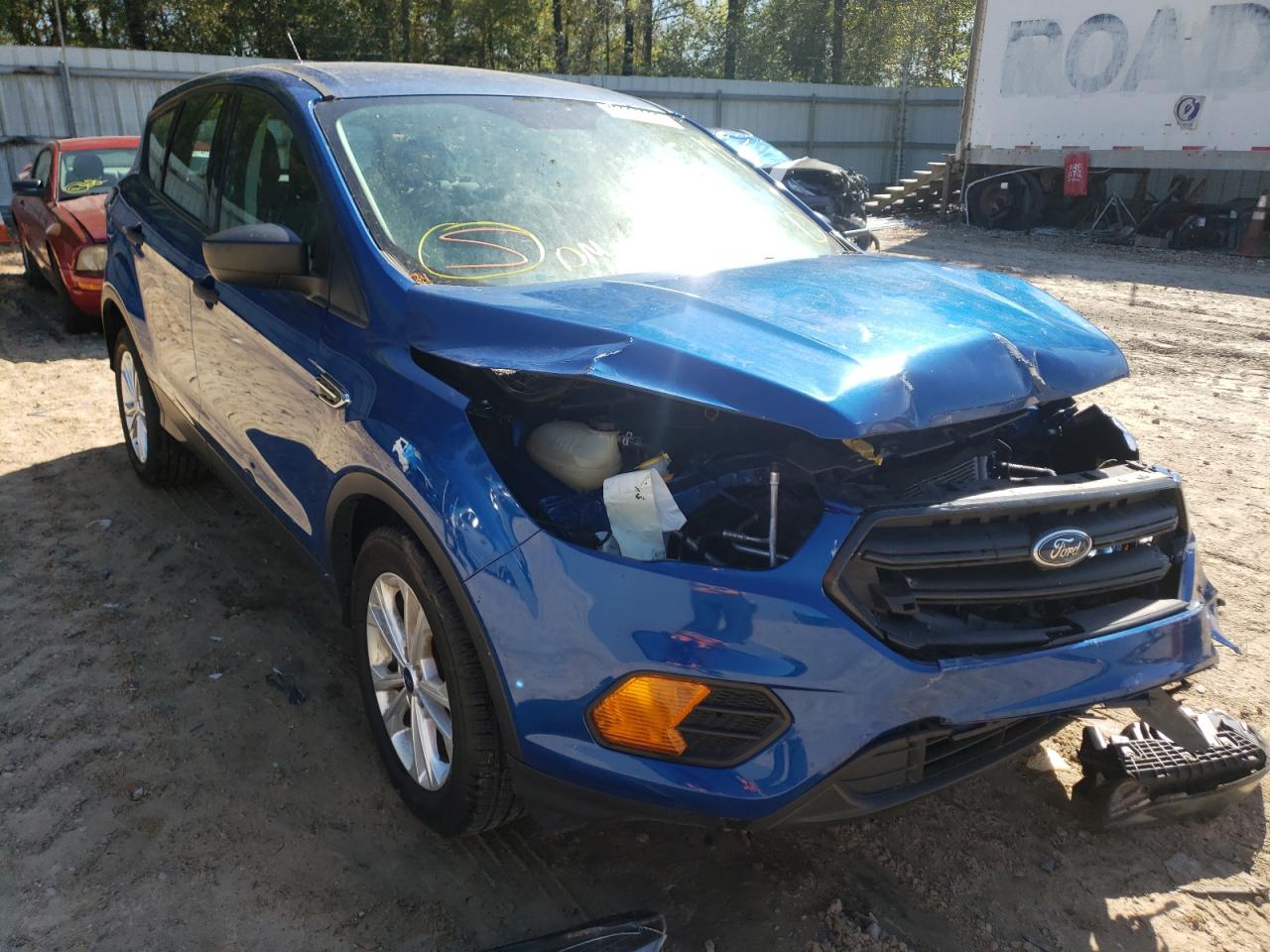 FORD ESCAPE S 2018 with VIN 1FMCU0F76JUA17431 - Photo from auction
