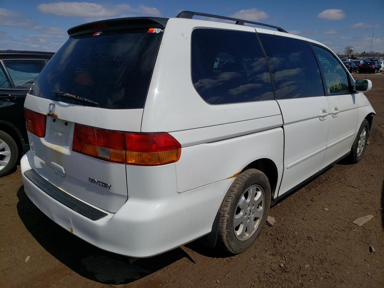 Photo 4 from auction – 2002 HONDA ODYSSEY EX with VIN 2HKRL18082H538217