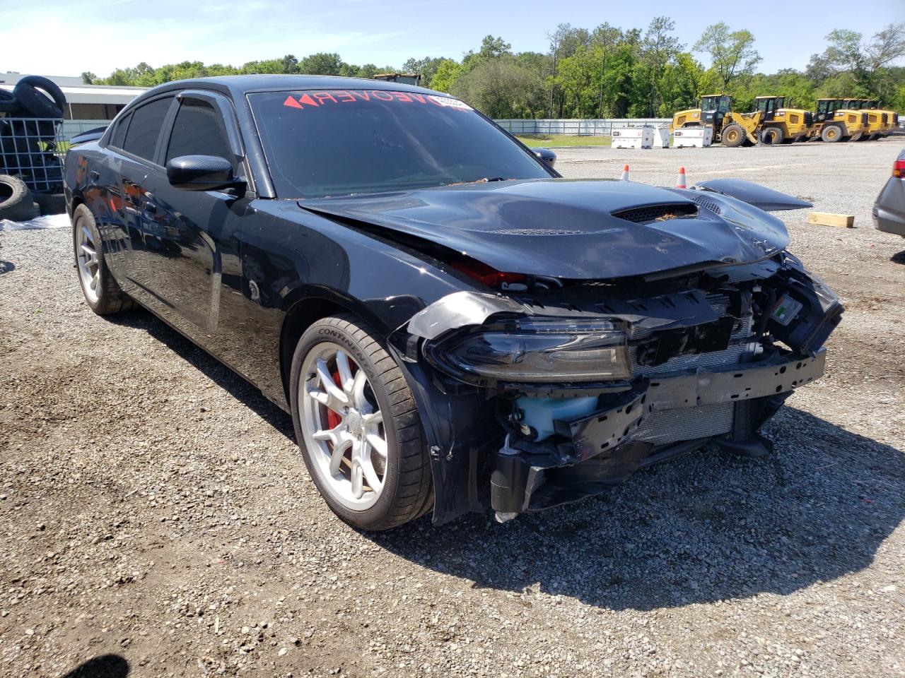 DODGE CHARGER SR 2018 with VIN 2C3CDXL97JH133134 - Photo from auction