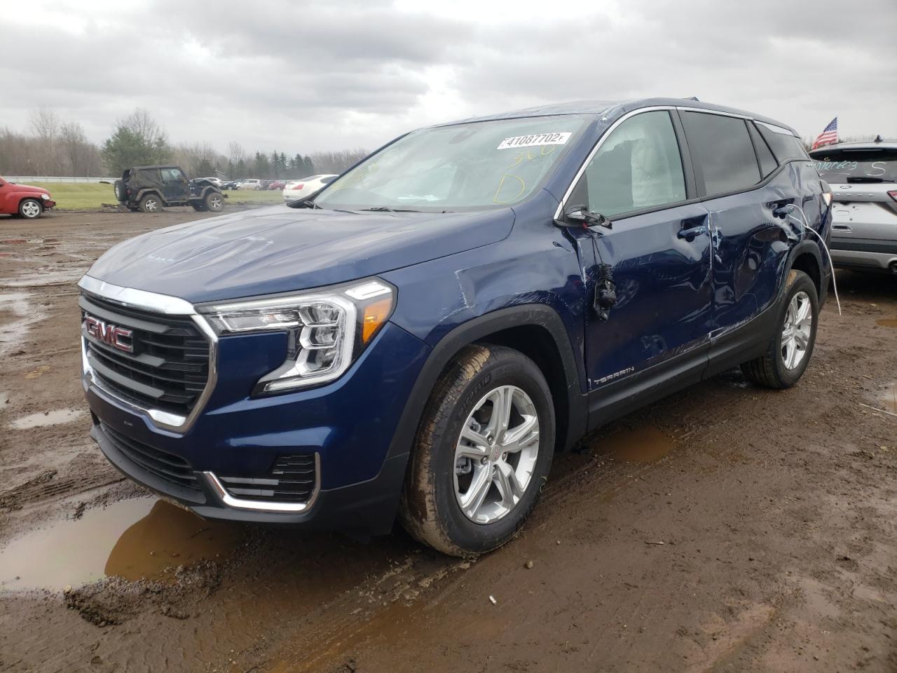 Photo 2 from auction – 2022 GMC TERRAIN SL with VIN 3GKALMEV2NL178899