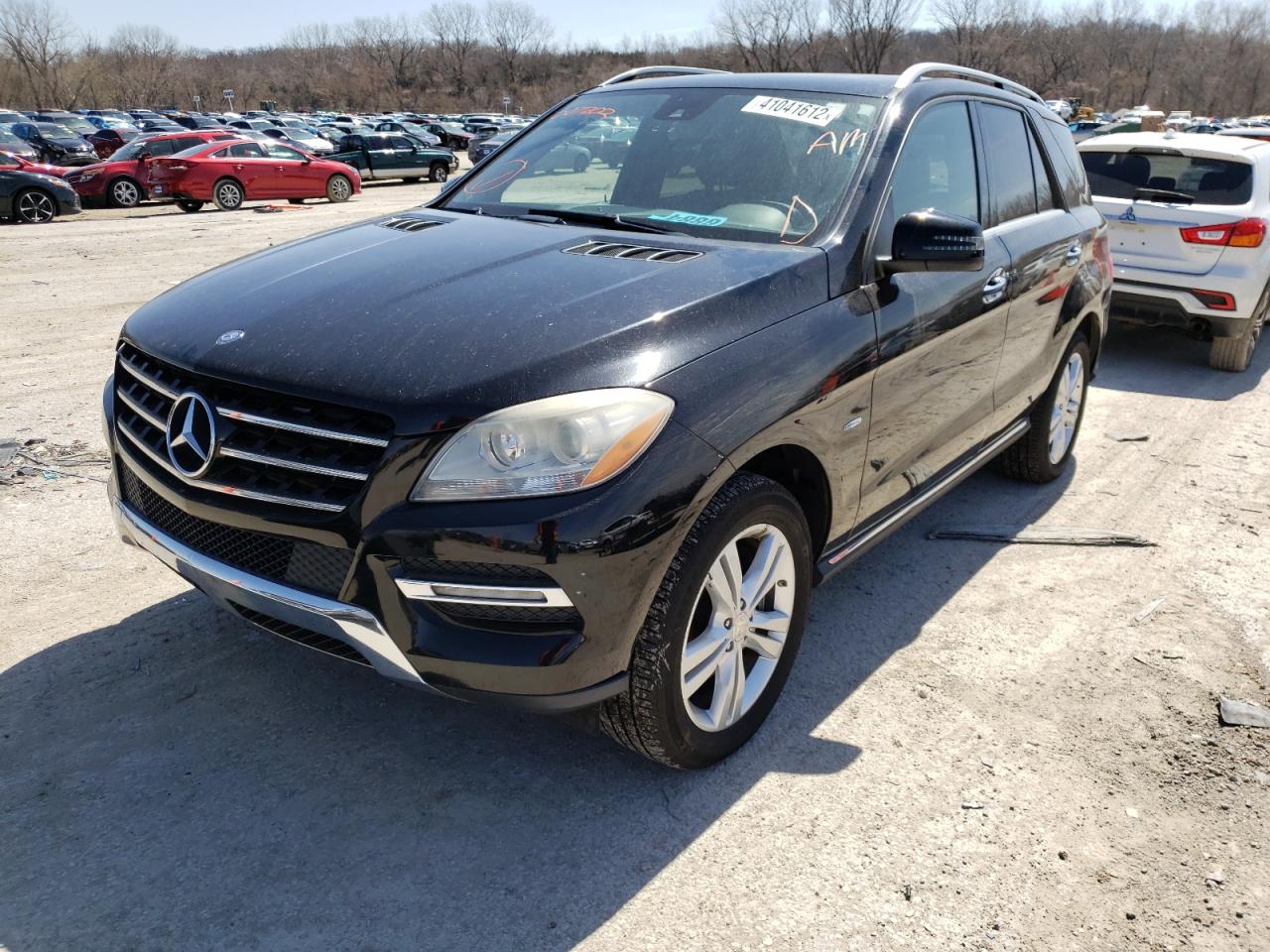Photo 2 from auction – 2012 MERCEDES-BENZ ML 350 BLU with VIN 4JGDA2EB3CA007202