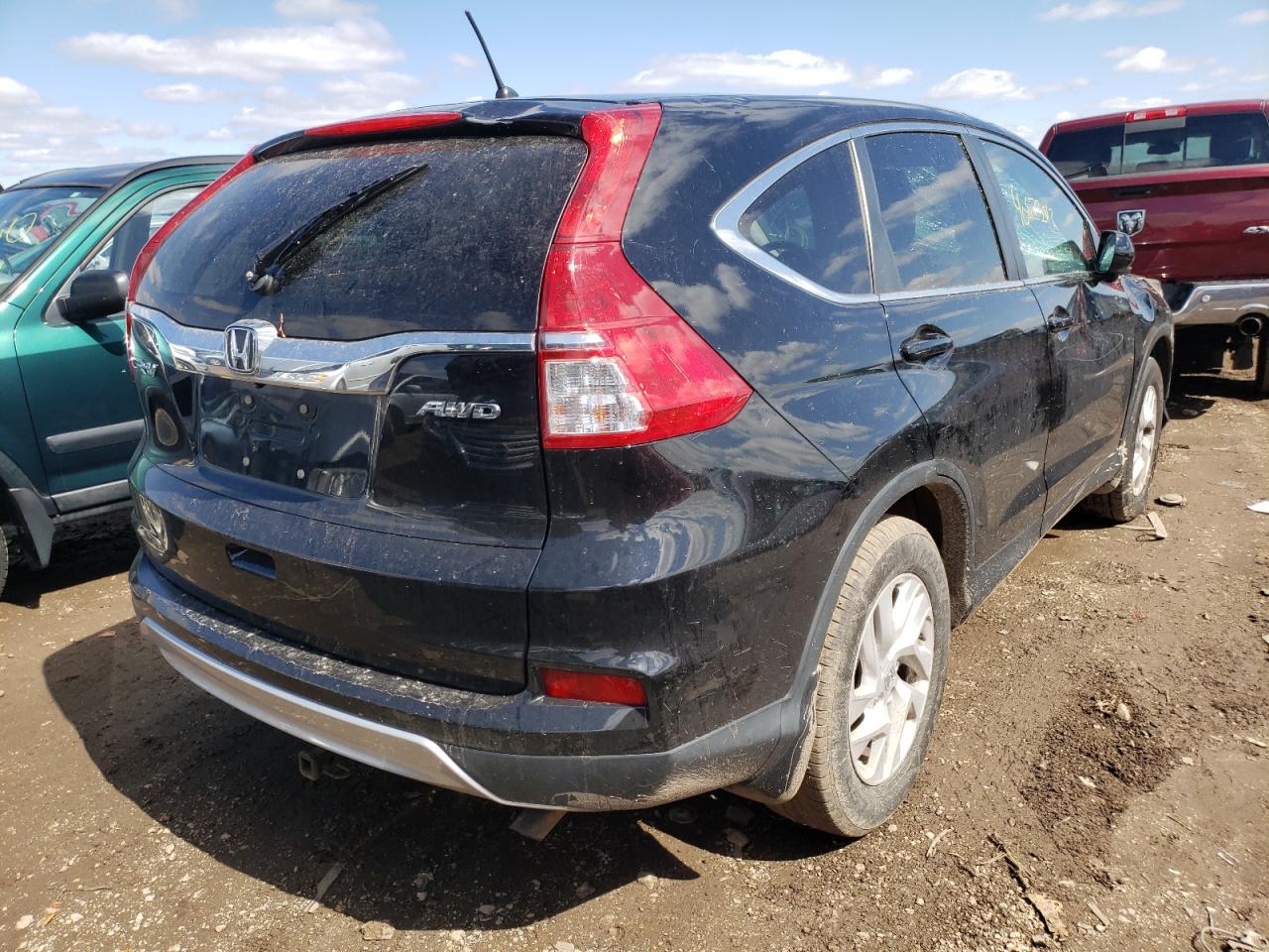 Photo 4 from auction – 2015 HONDA CR-V EX with VIN 2HKRM4H50FH602587