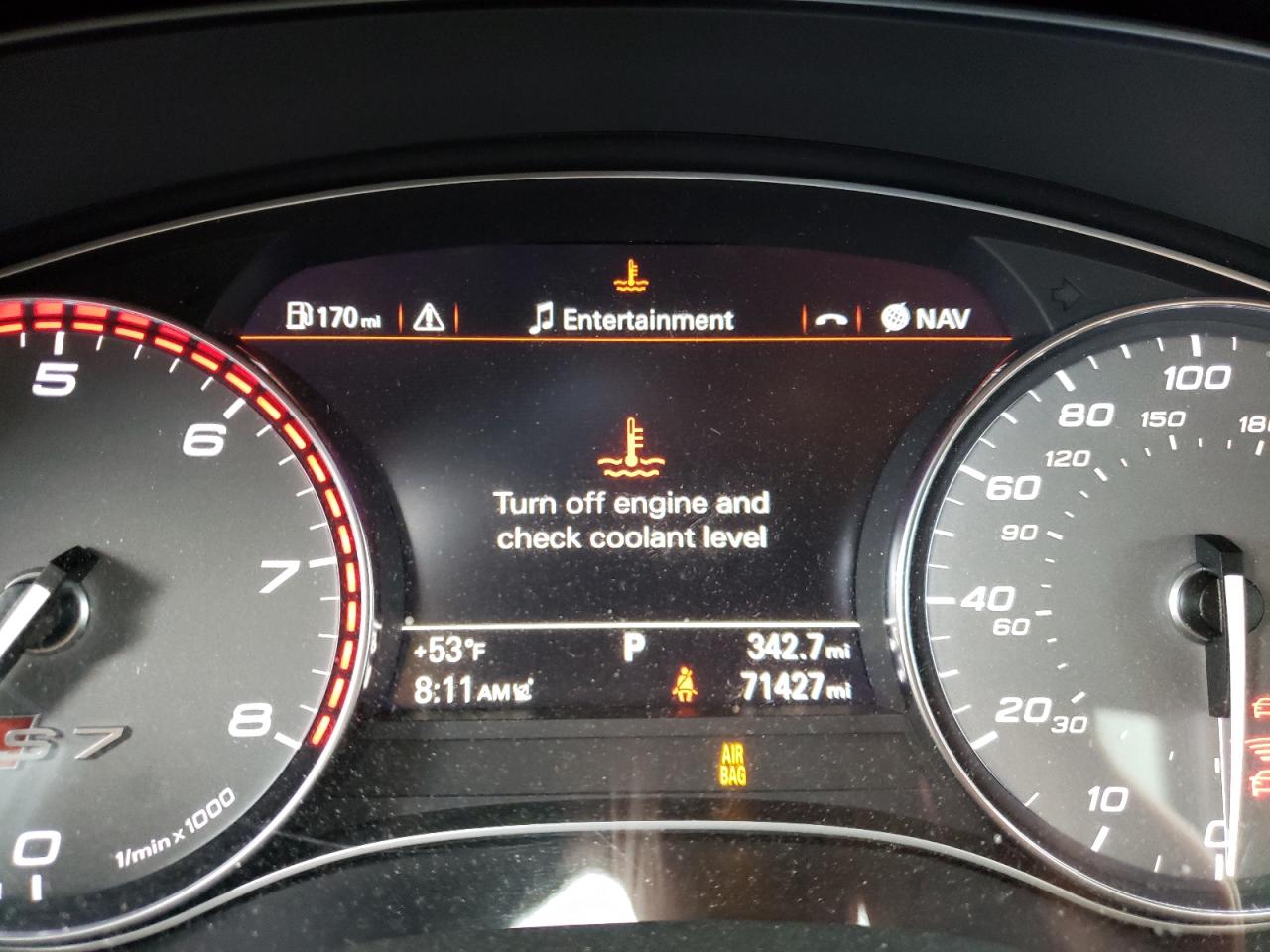 Photo 8 from auction – 2014 AUDI S7 PREMIUM with VIN WAUW2AFC7EN124950