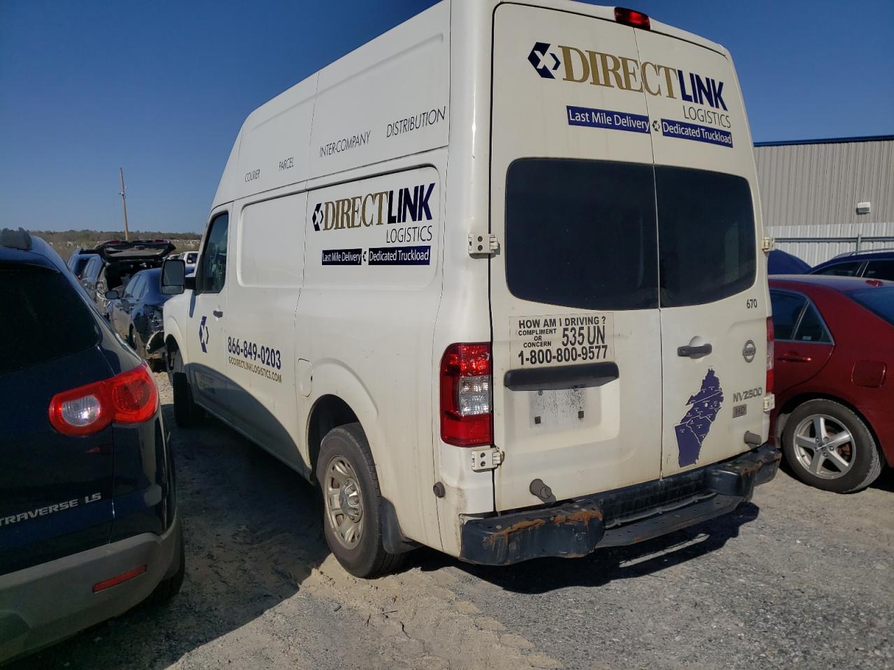 Photo 3 from auction – 2014 NISSAN NV 2500 with VIN 1N6BF0LY8EN111248