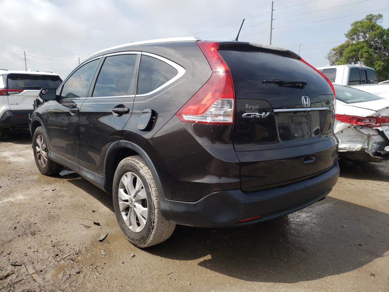 Photo 3 from auction – 2014 HONDA CR-V EXL with VIN 2HKRM3H76EH557147