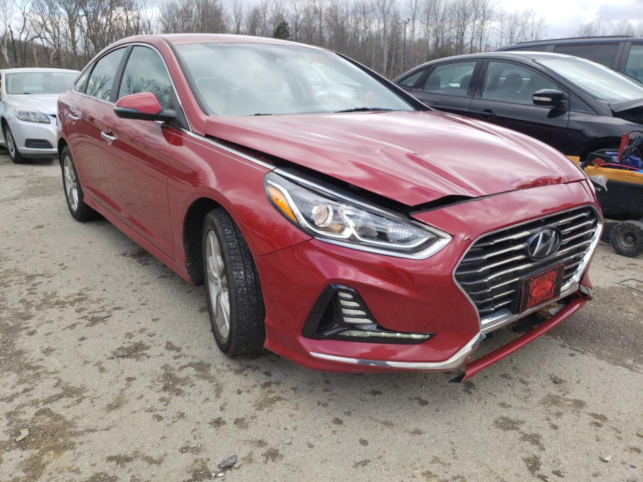Photo 1 from auction – 2018 HYUNDAI SONATA with VIN 5NPE34AF8JH597037