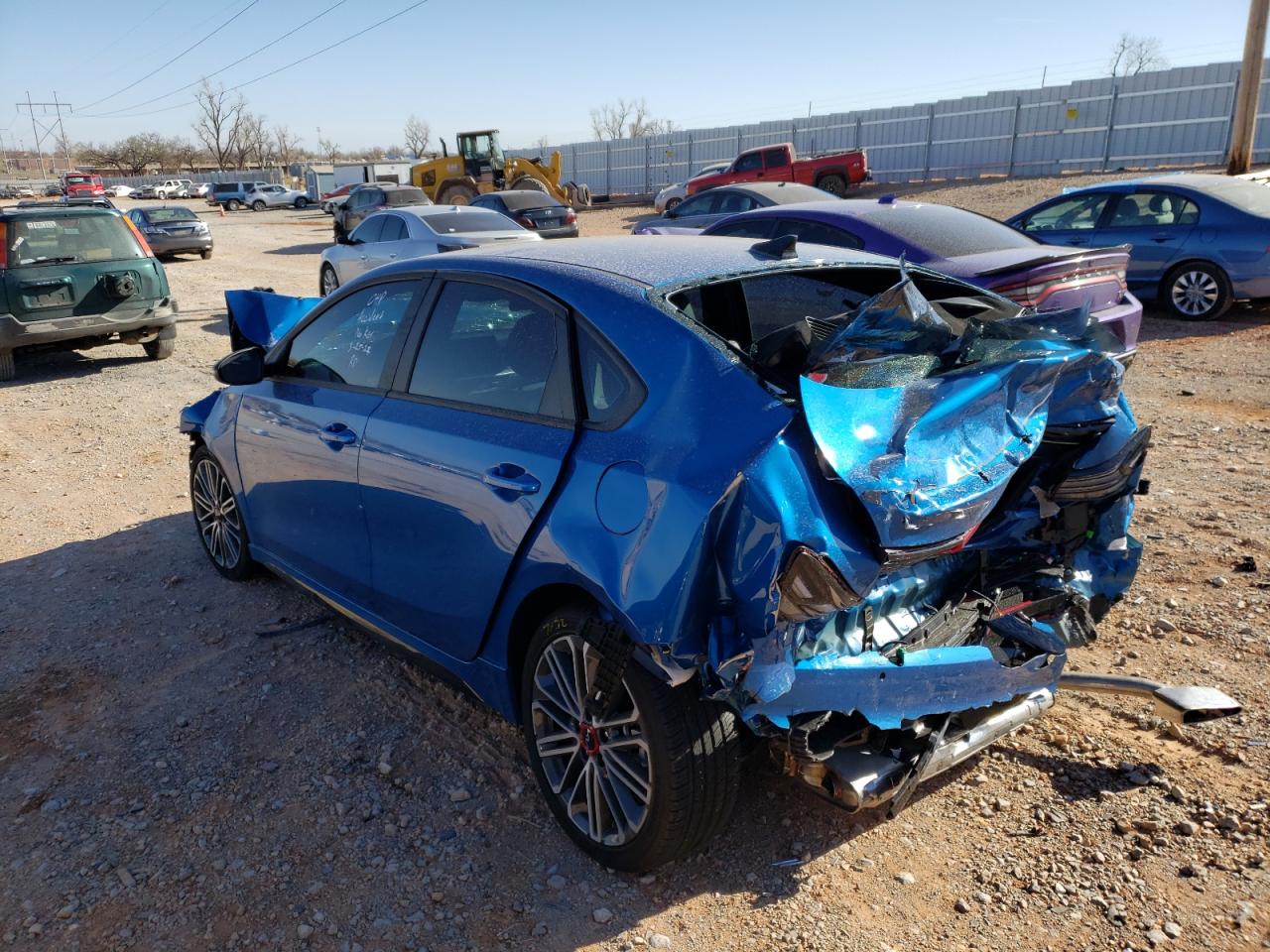 Photo 3 from auction – 2022 KIA FORTE GT with VIN 3KPF44AC6NE461314