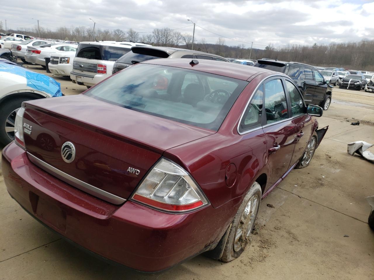 Photo 4 from auction – 2008 MERCURY SABLE PREM with VIN 1MEHM43W48G615120