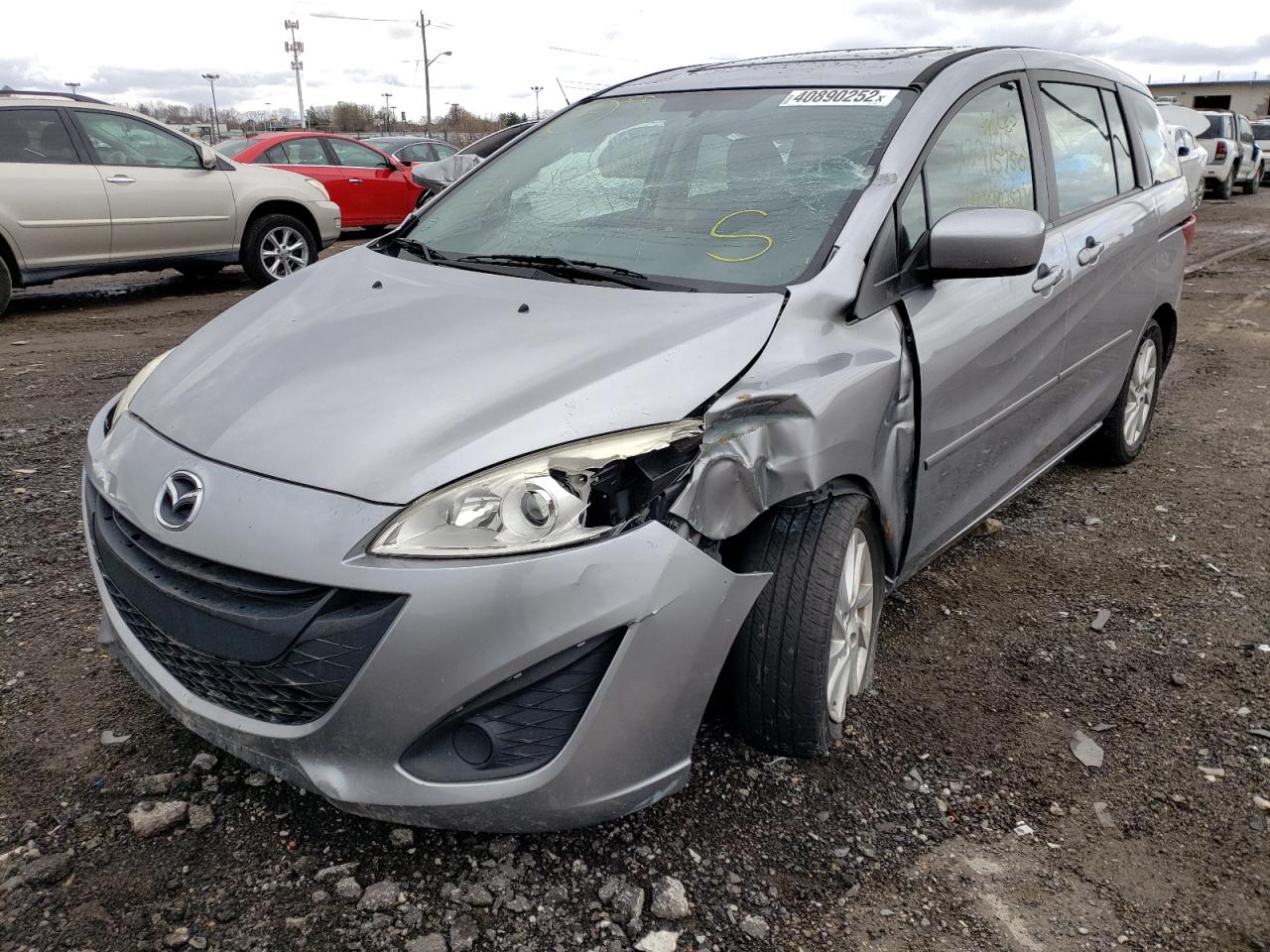 Photo 2 from auction – 2012 MAZDA 5 with VIN JM1CW2BL3C0115372