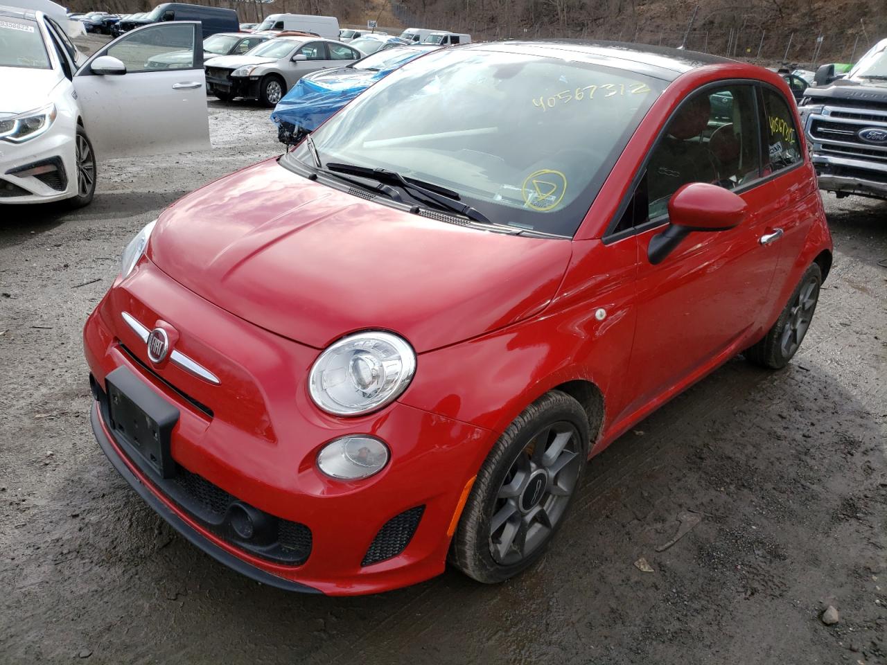 Photo 2 from auction – 2019 FIAT 500 POP with VIN 3C3CFFKH4KT728089