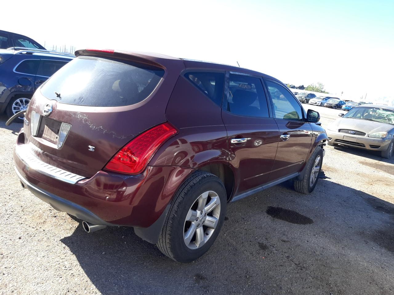 Photo 4 from auction – 2007 NISSAN MURANO with VIN JN8AZ08T87W503053