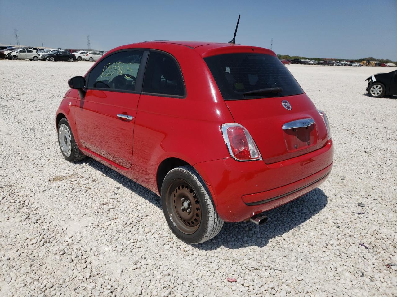 Foto 3 de la subasta – 2013 FIAT 500 POP con VIN 3C3CFFAR9DT665035