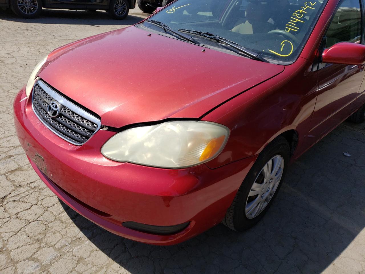 Photo 9 from auction – 2005 TOYOTA COROLLA CE with VIN 1NXBR30E05Z535272