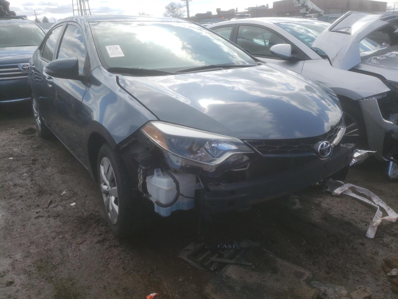 TOYOTA COROLLA L 2015 with VIN 2T1BURHE6FC416084 - Photo from auction