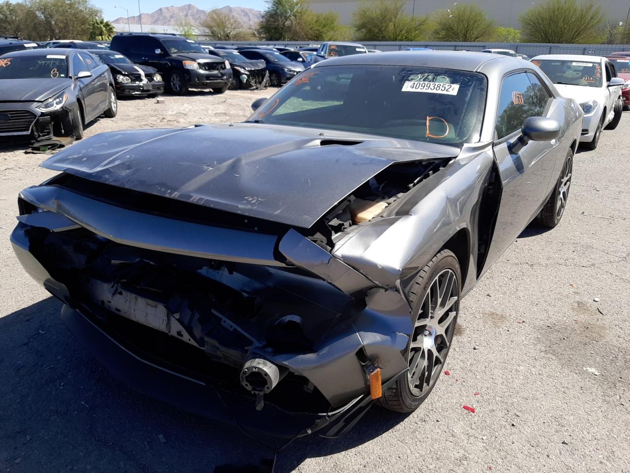 Photo 2 from auction – 2012 DODGE CHALLENGER with VIN 2C3CDYAG3CH243818
