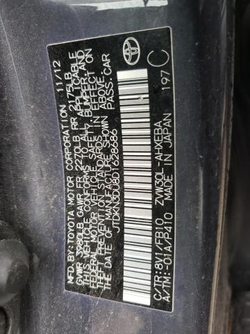 Photo 10 from auction – 2013 TOYOTA PRIUS with VIN JTDKN3DU8D1628686