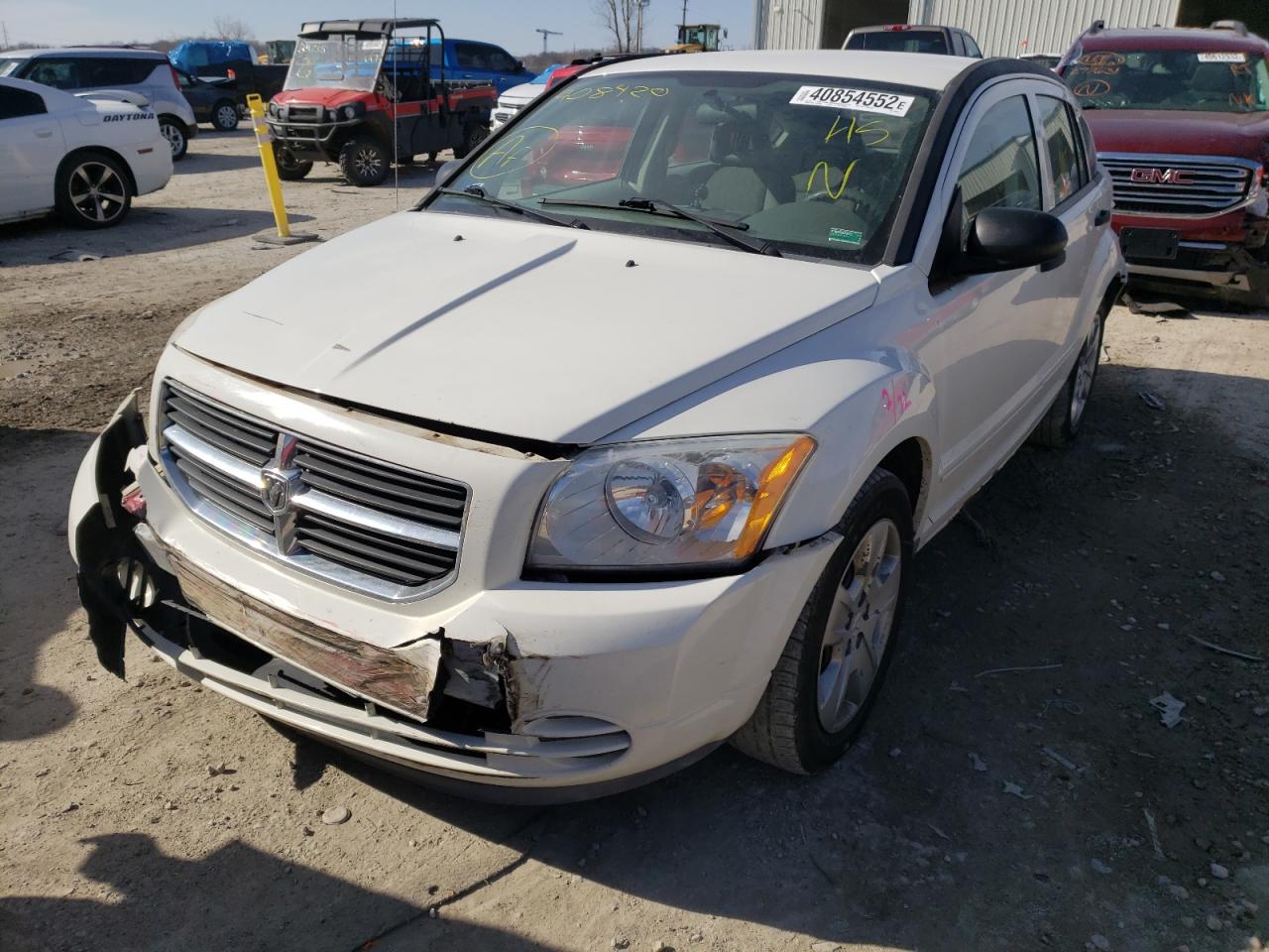 Photo 2 from auction – 2007 DODGE CALIBER SX with VIN 1B3HB48B27D408420
