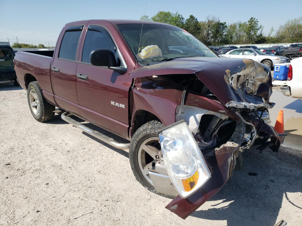 Photo 1 from auction – 2008 DODGE RAM 1500 S with VIN 1D7HA18NX8J131485