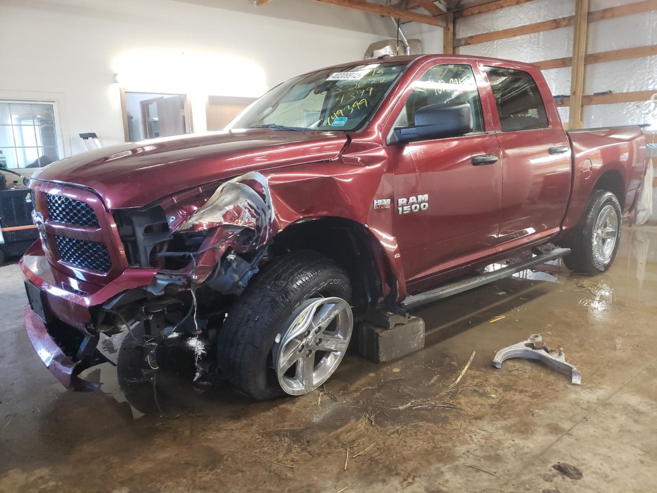 Photo 2 from auction – 2017 RAM 1500 ST with VIN 3C6RR7KT8HG794399