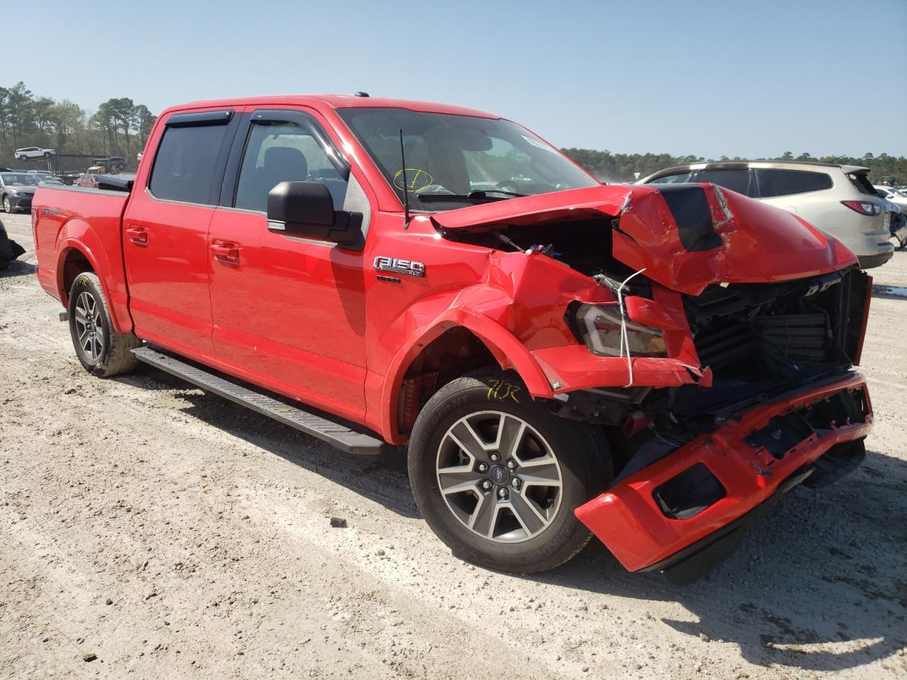 FORD F150 SUPER 2016 with VIN 1FTEW1CP5GKF03055 - Photo from auction