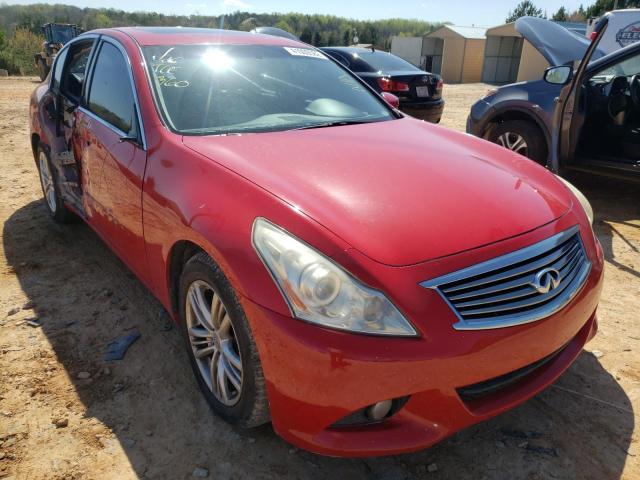 INFINITI G37 BASE 2012 with VIN JN1CV6AP3CM621553 - Photo from auction