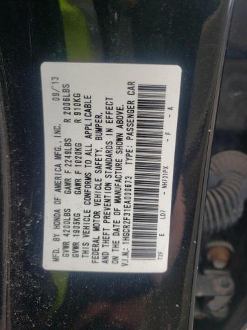 Photo 10 from auction – 2014 HONDA ACCORD LX with VIN 1HGCR2F31EA000673