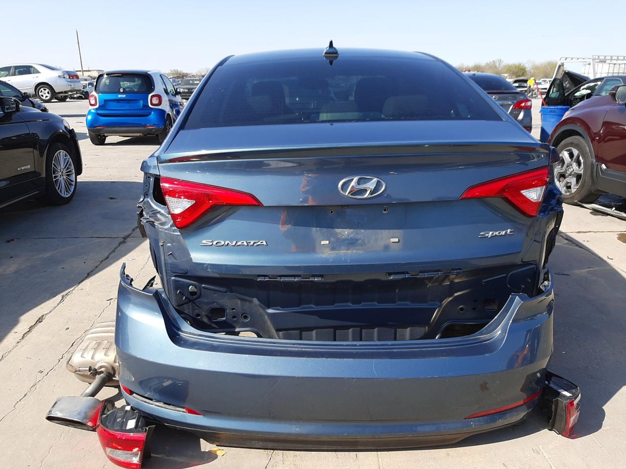 Photo 9 from auction – 2016 HYUNDAI SONATA SPO with VIN 5NPE34AF7GH421069