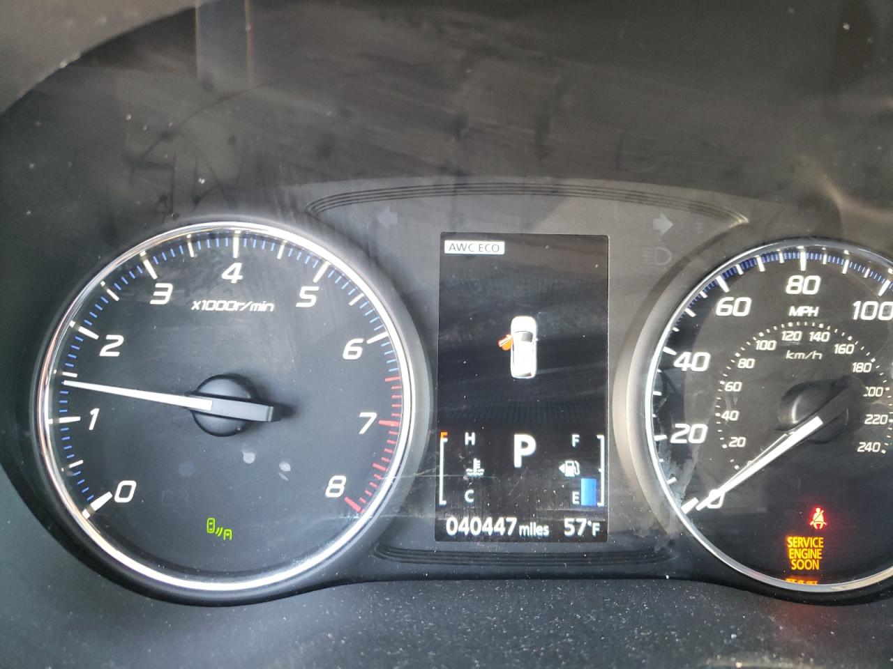 Photo 8 from auction – 2020 MITSUBISHI OUTLANDER with VIN JA4AZ3A34LZ027037