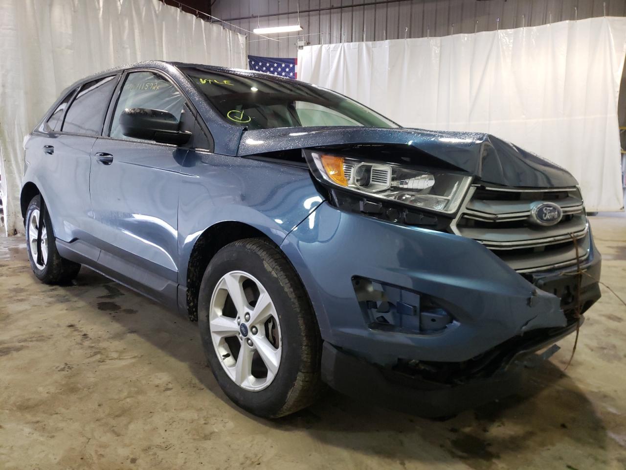 FORD EDGE SE 2018 with VIN 2FMPK4G93JBC18059 - Photo from auction
