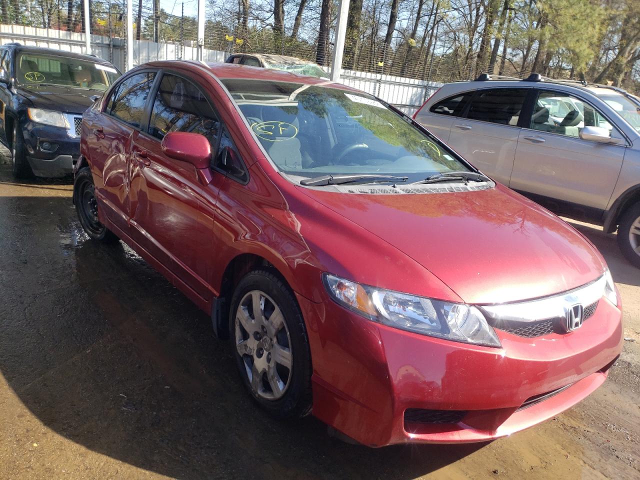 Photo 1 from auction – 2010 HONDA CIVIC with VIN 2HGFA1F55AH562250