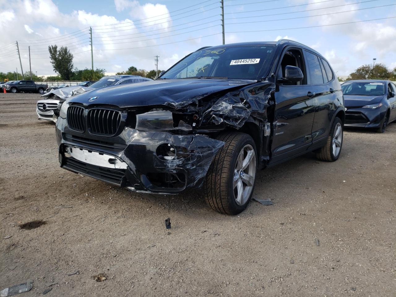 Photo 2 from auction – 2017 BMW X3 SDRIVE2 with VIN 5UXWZ7C59H0U45184