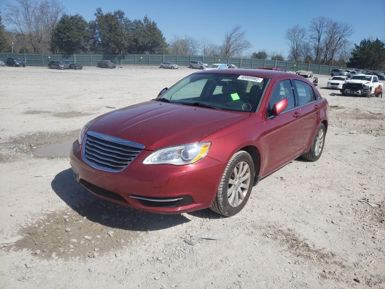 Photo 2 from auction – 2012 CHRYSLER 200 TOURIN with VIN 1C3CCBBB9CN301943