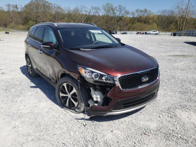 KIA SORENTO EX 2016 with VIN 5XYPH4A10GG009517 - Photo from auction