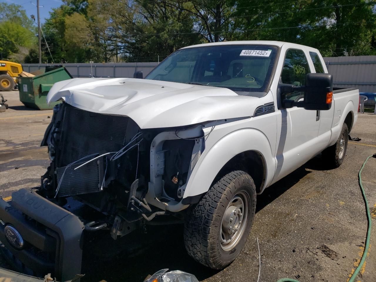 Photo 2 from auction – 2015 FORD F250 SUPER with VIN 1FT7X2A6XFED17529