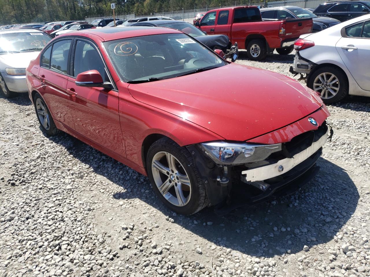 BMW 320 I 2014 with VIN WBA3B1G52ENT00693 - Photo from auction