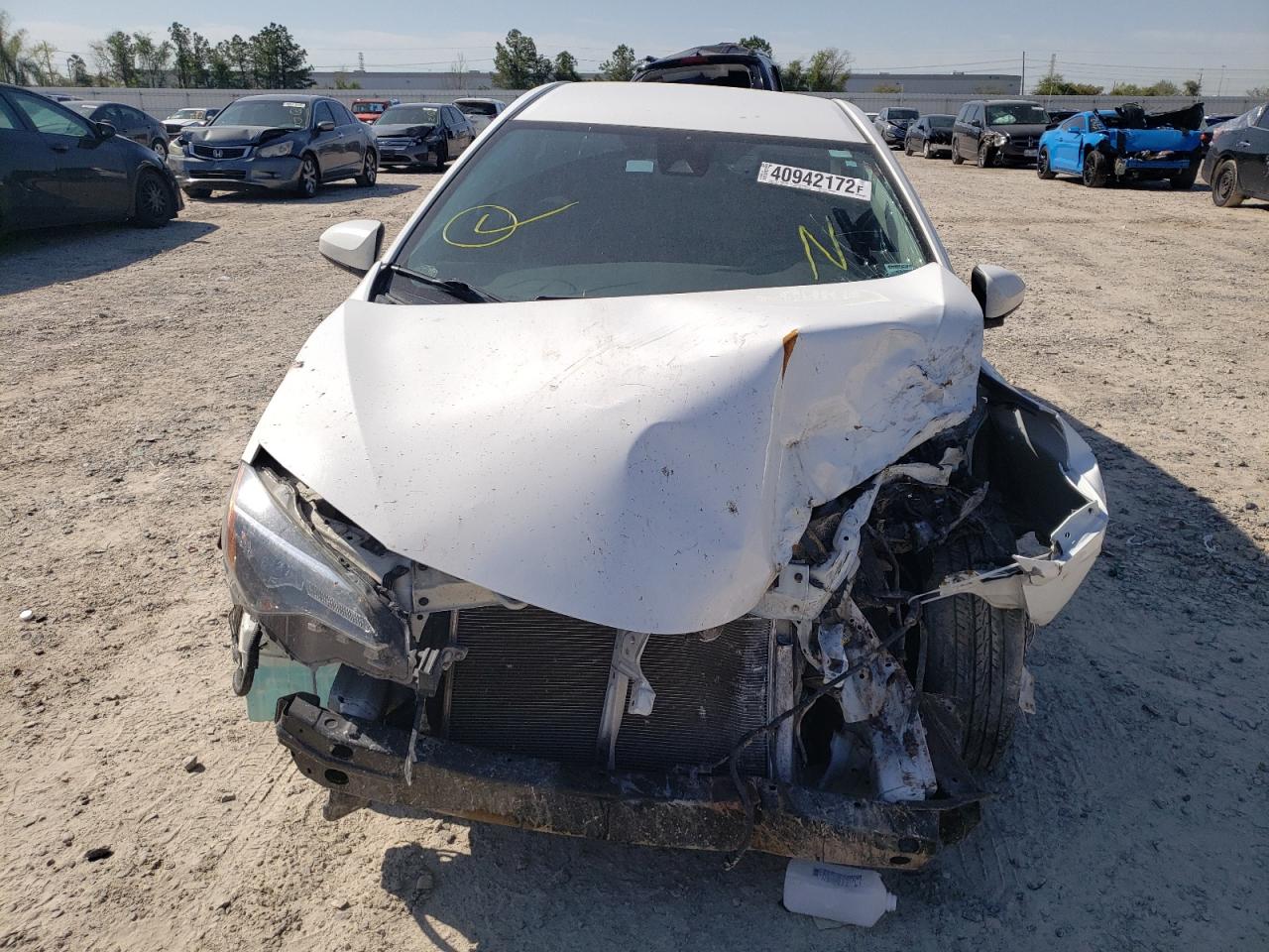 Photo 9 from auction – 2018 TOYOTA COROLLA L with VIN 2T1BURHE0JC072020