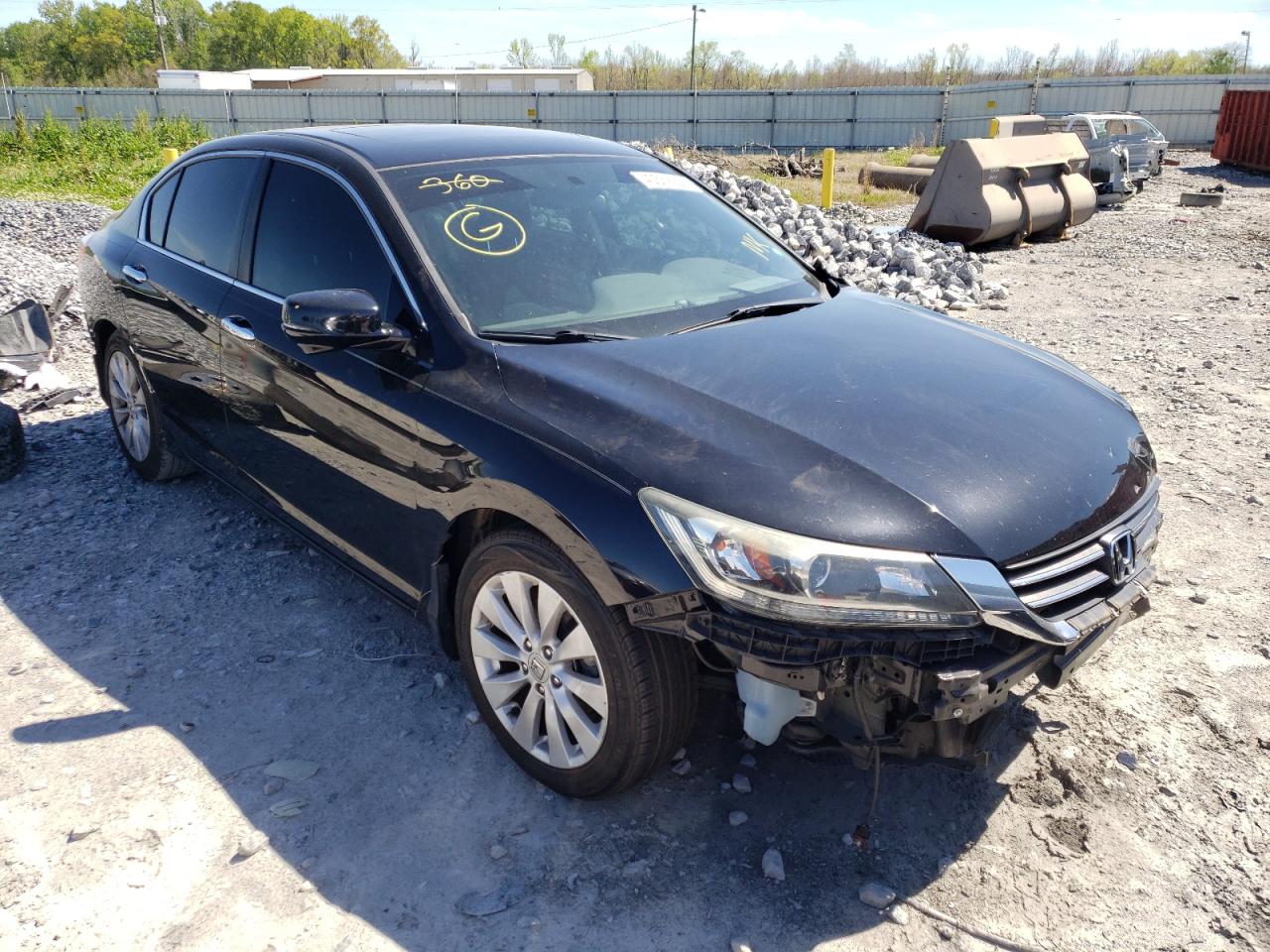 HONDA ACCORD EX 2015 with VIN 1HGCR2F75FA241639 - Photo from auction