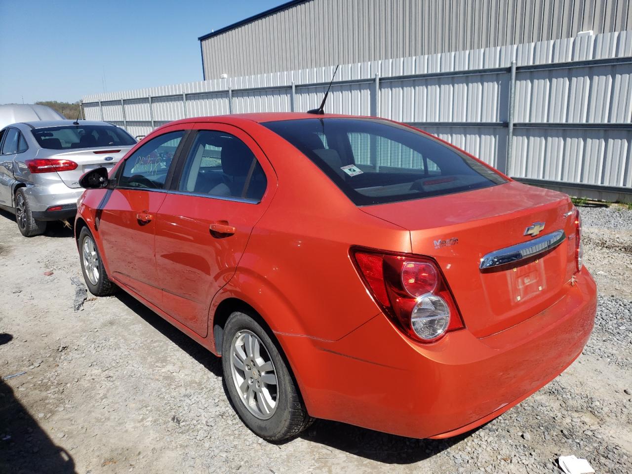 Photo 3 from auction – 2012 CHEVROLET SONIC LT with VIN 1G1JD5SB8C4171329