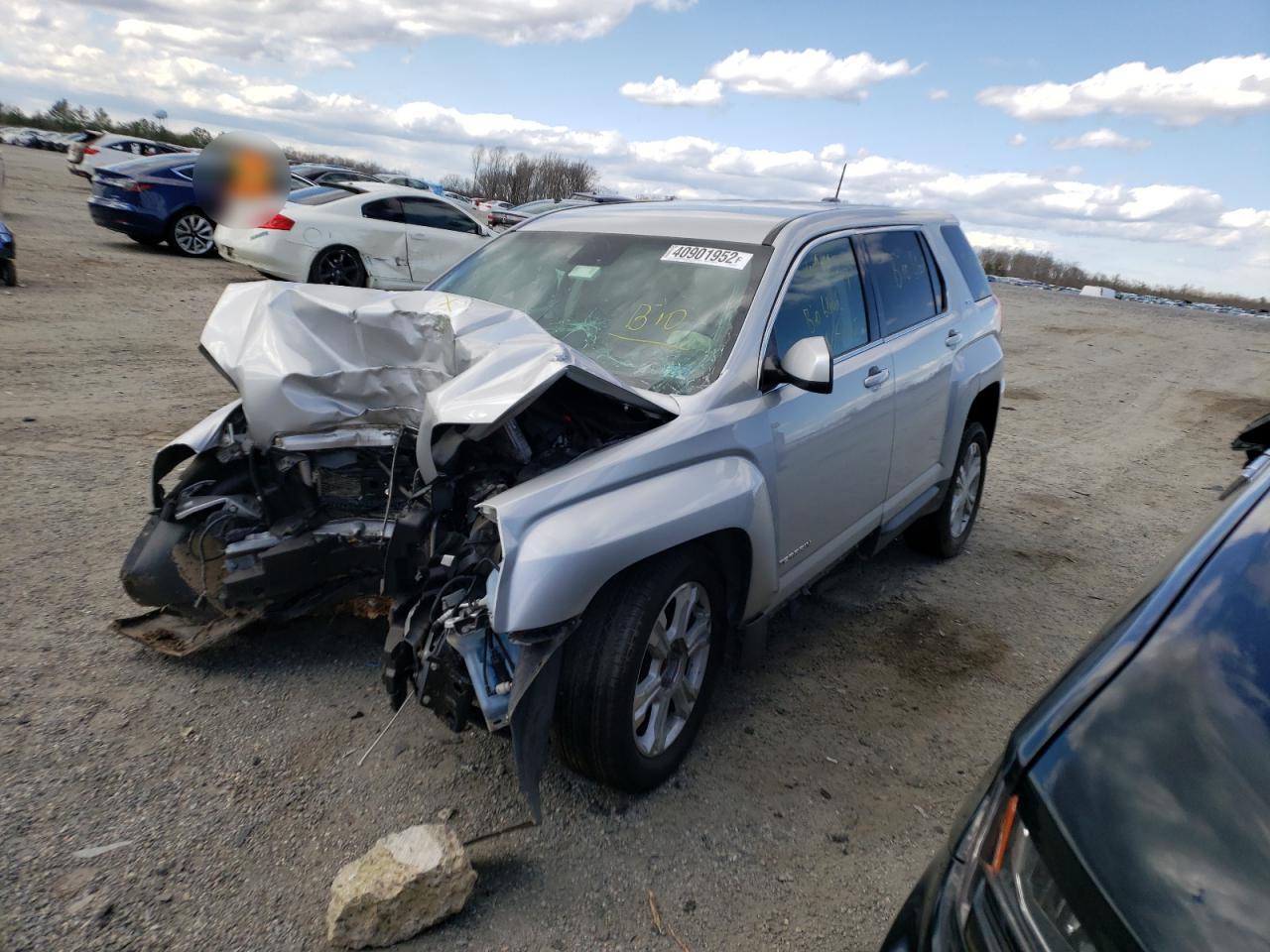 Photo 2 from auction – 2017 GMC TERRAIN SL with VIN 2GKALMEK1H6343209