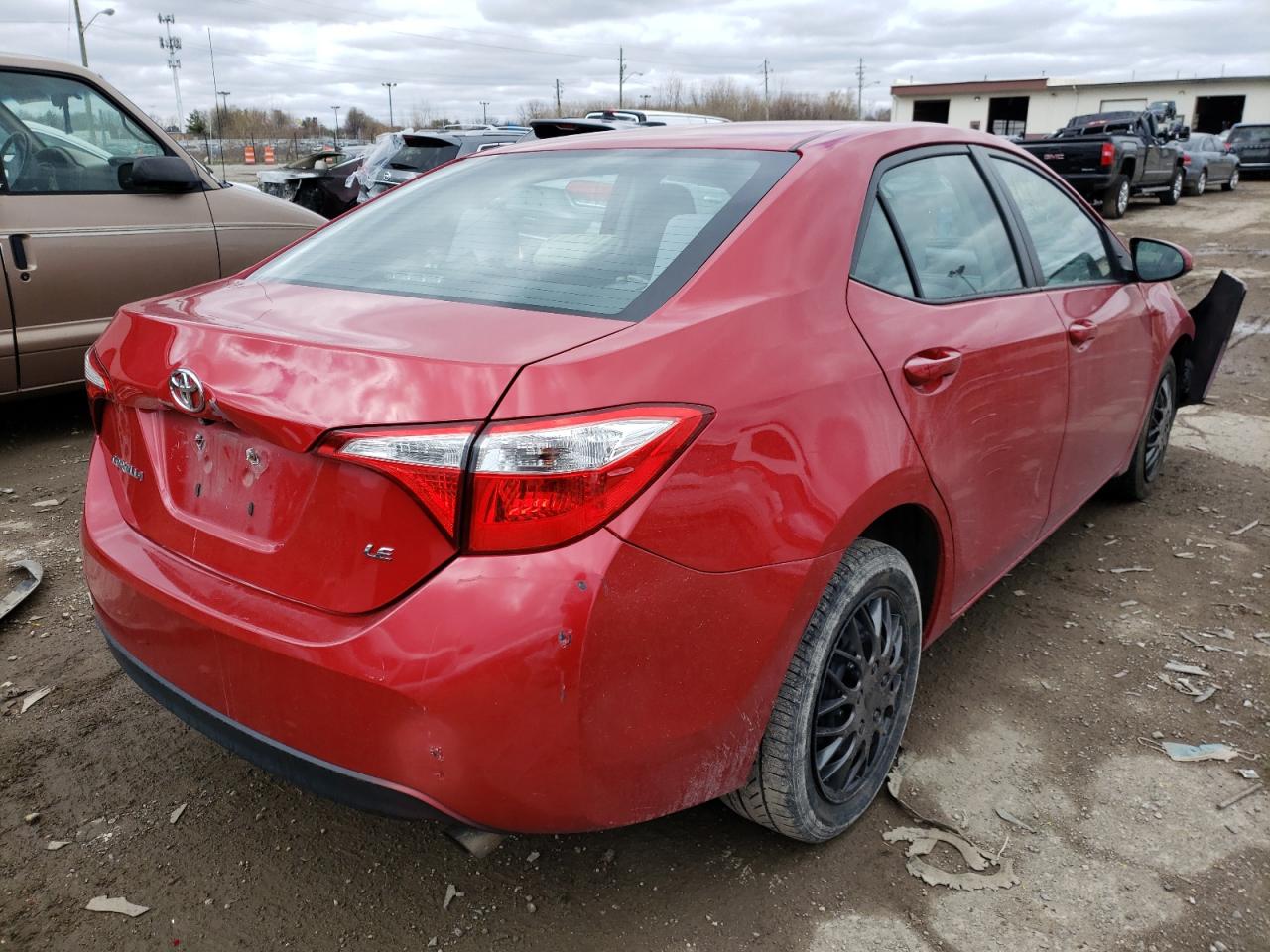 Photo 4 from auction – 2015 TOYOTA COROLLA L with VIN 2T1BURHE1FC250525