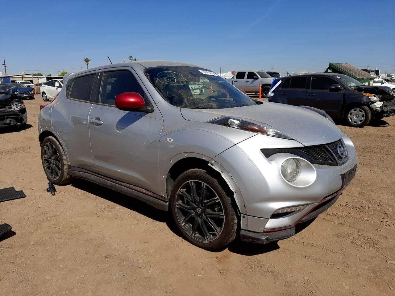 NISSAN JUKE S 2013 with VIN JN8AF5MV3DT231702 - Photo from auction