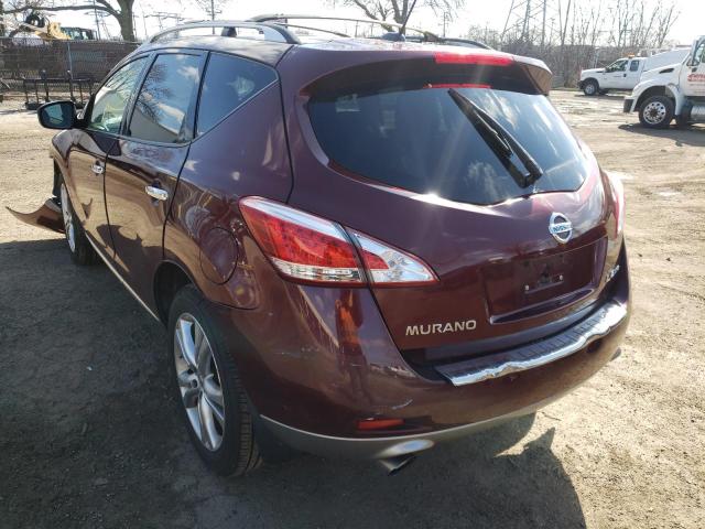 Photo 3 from auction – 2011 NISSAN MURANO S with VIN JN8AZ1MW4BW151832