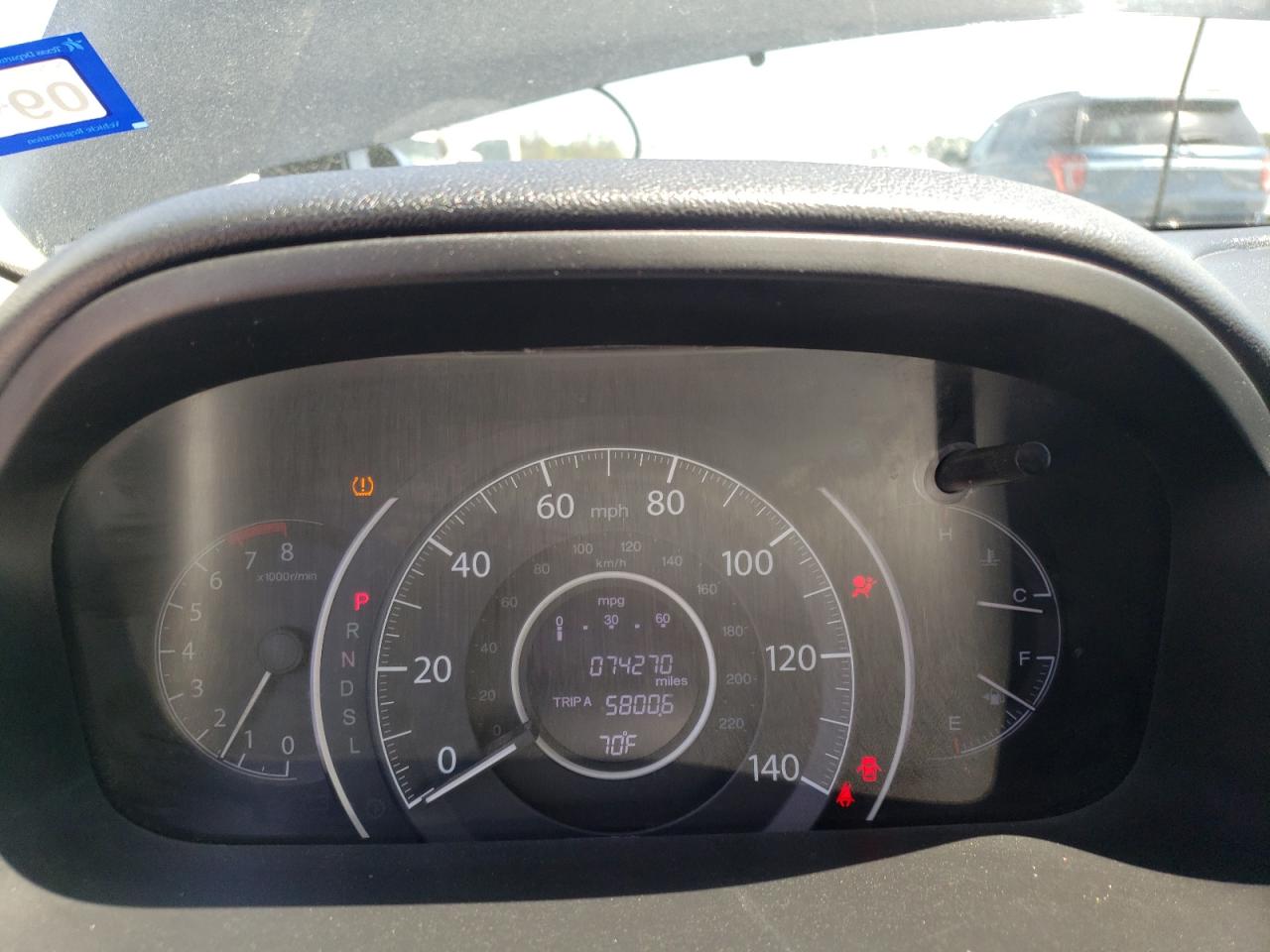 Photo 8 from auction – 2015 HONDA CR-V EXL with VIN 2HKRM3H79FH515380
