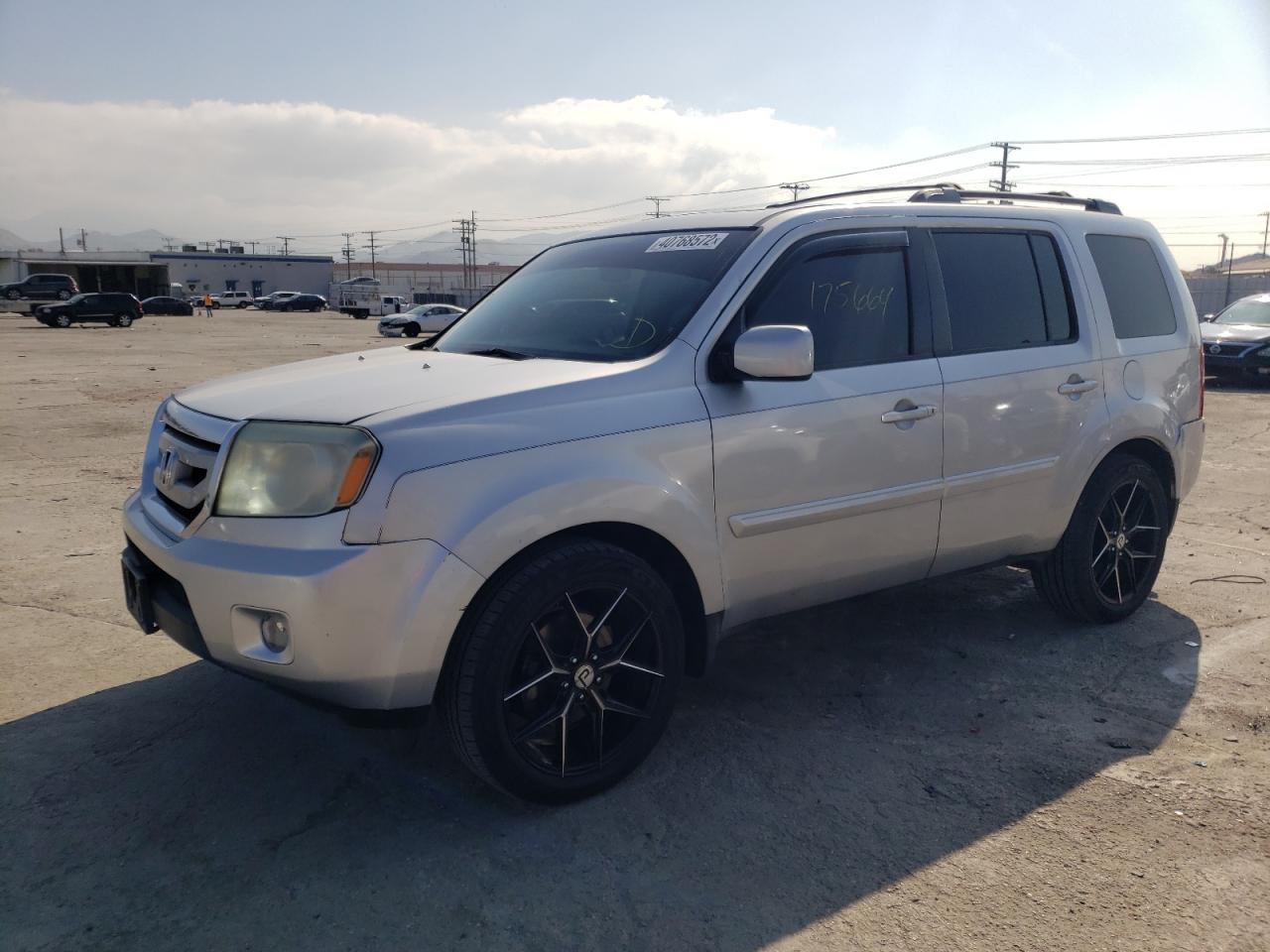 Photo 2 from auction – 2009 HONDA PILOT EXL with VIN 5FNYF38619B007307