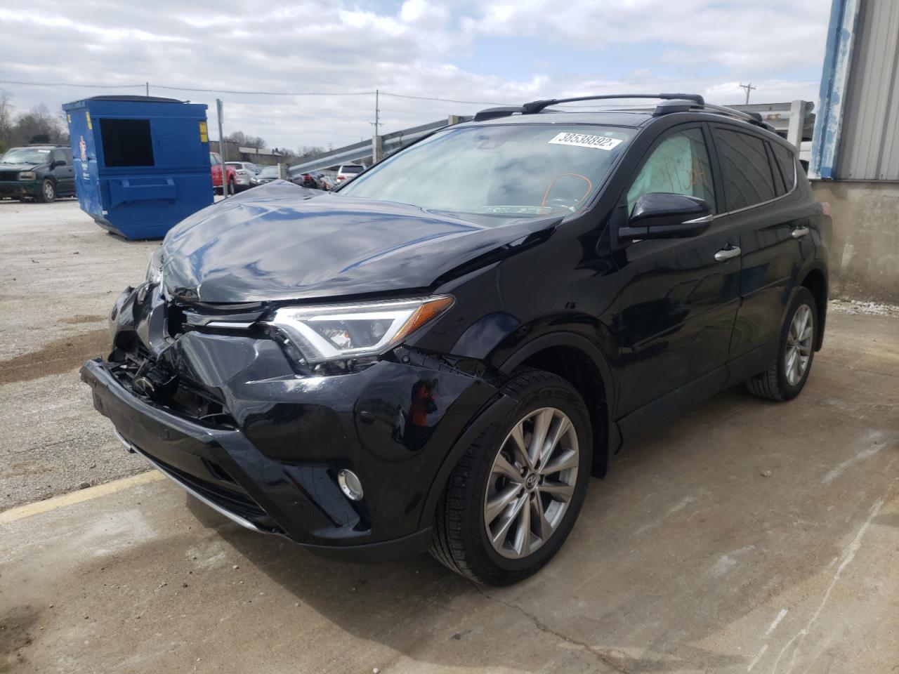 Photo 2 from auction – 2017 TOYOTA RAV4 LIMIT with VIN 2T3DFREV0HW673984