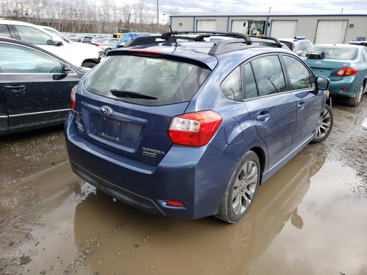 Photo 4 from auction – 2013 SUBARU IMPREZA SP with VIN JF1GPAS62DH839470