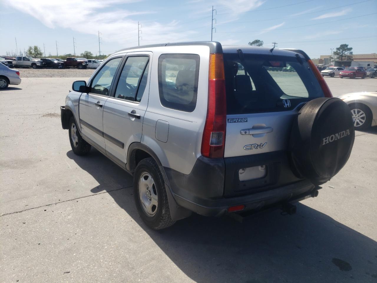 Photo 3 from auction – 2003 HONDA CR-V LX with VIN JHLRD68433C012445