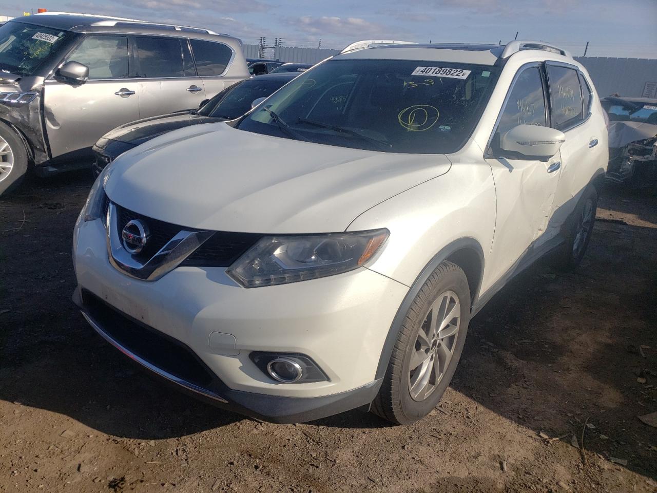 Photo 2 from auction – 2015 NISSAN ROGUE S with VIN 5N1AT2MV5FC887384