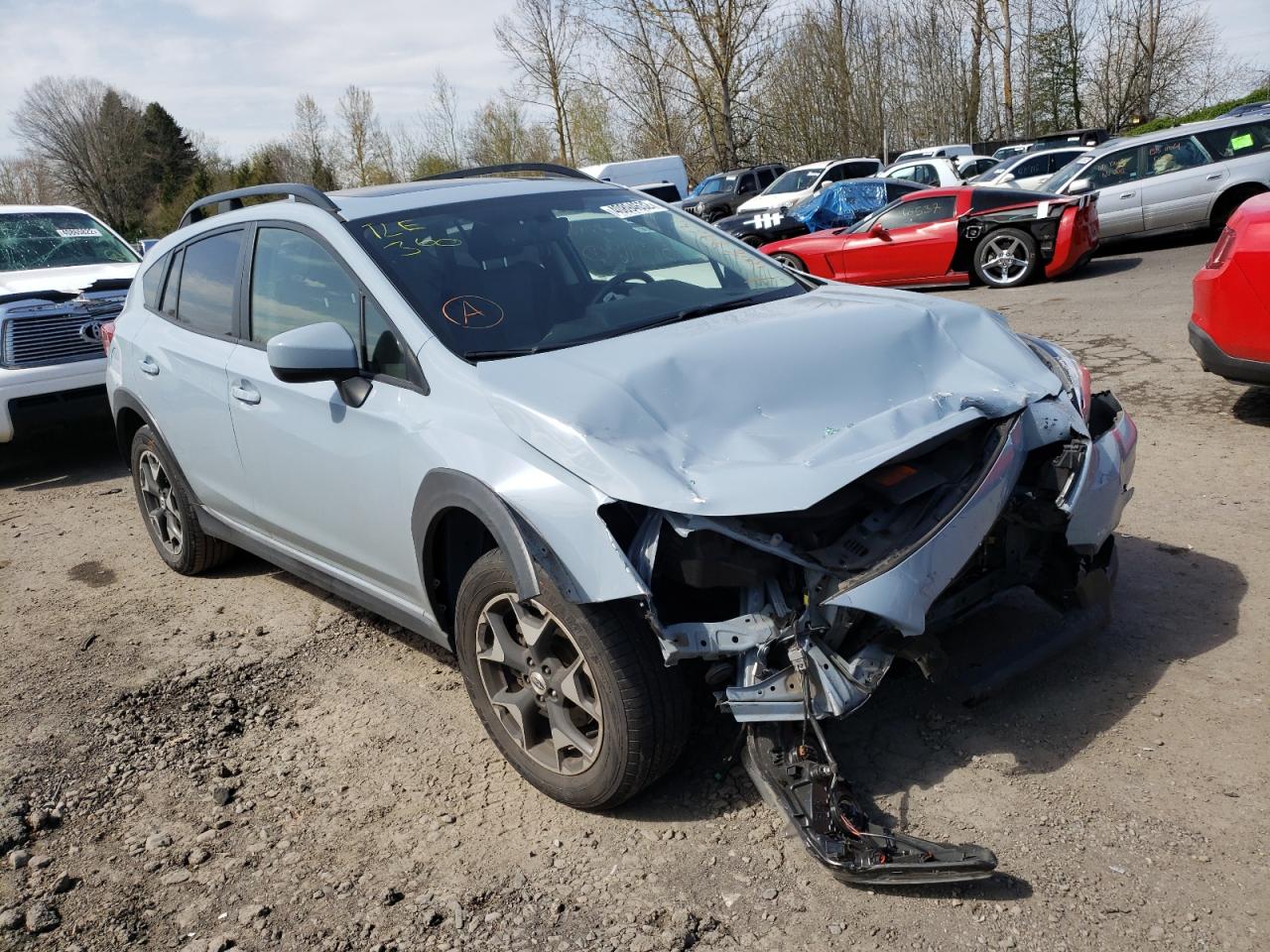 SUBARU CROSSTREK 2018 with VIN JF2GTACC1JH297026 - Photo from auction